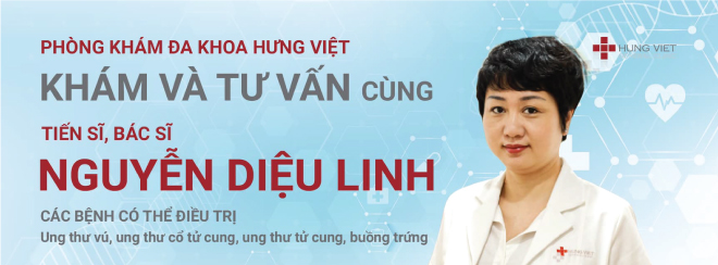Bác sĩ tư vấn ung thư buồng trứng Nguyễn Diệu Linh